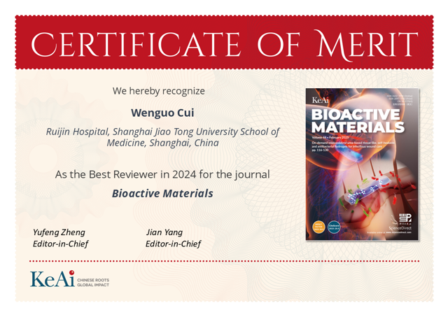 BAM 2024 Best Reviewer Award | KeAi Publishing